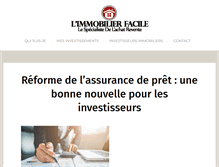 Tablet Screenshot of l-immobilier-facile.com